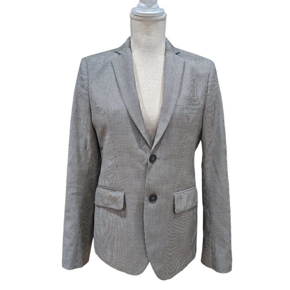EACH X OTHER by Robert Montgomery LIMITED EDITION Houndstooth Wool Blazer Size M